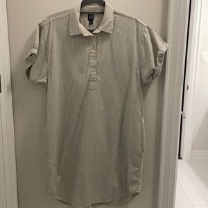 GAP short sleeve shirt dress